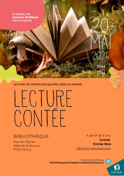 Couverture de Lecture contée à Féricy